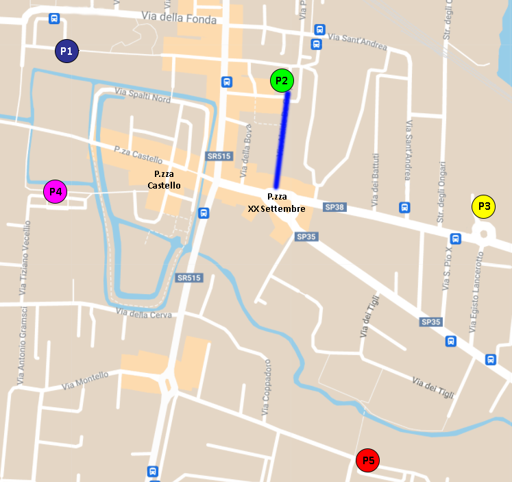 Mappa parcheggio 2