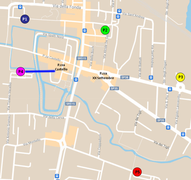 Mappa parcheggio 4